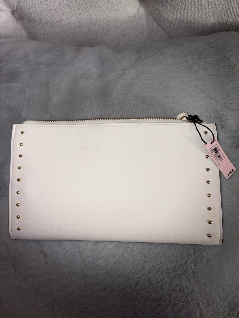 Brand New Victoria’s Secret White Pebbled Clutch